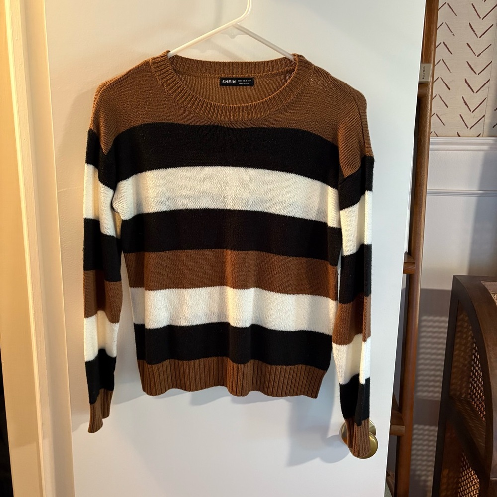 SHEIN Striped Sweater